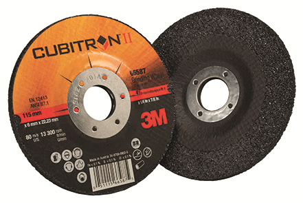 Other view of Depressed Centre Grinding Wheel - Stainless Steel - 125 x 7 x 22mm - Cubitron II - 3M