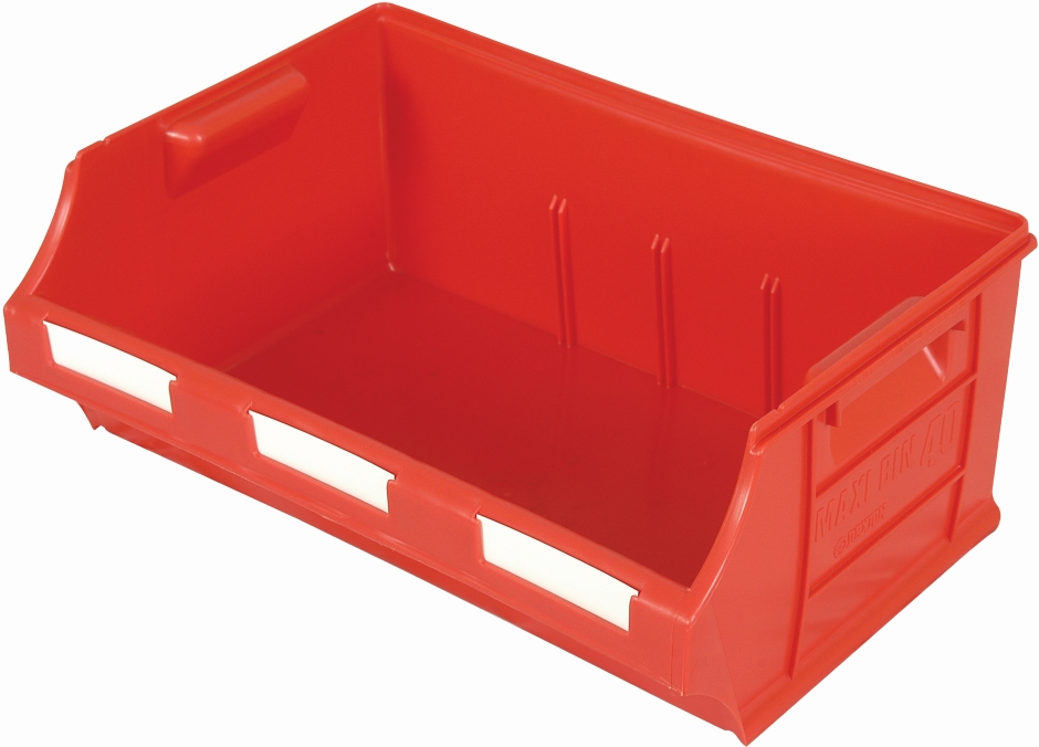 Other view of Maxi Bin - Polypropylene - Green - P40 - 410 mm x 165 mm x 280 mm - 18 kg - 80188 - Dexion