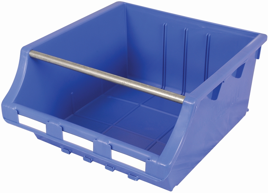 Other view of Maxi Shelf Bin - Polypropylene - Blue - 168 mm x 102 mm x 454 mm - 30138 - Dexion