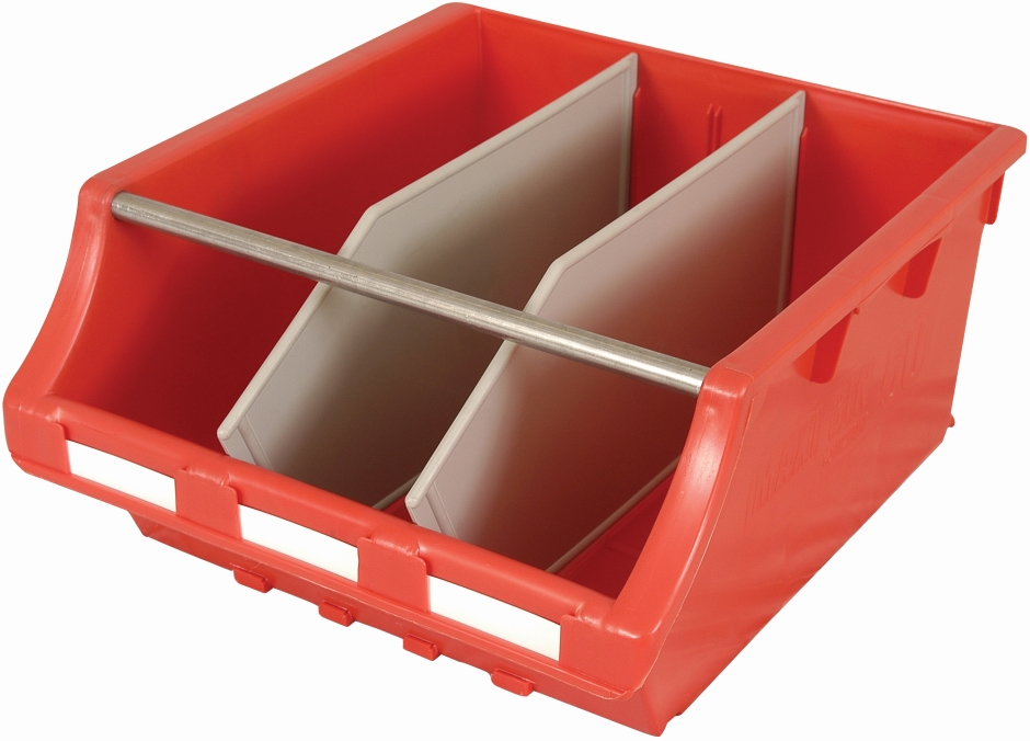 Other view of Bin Divider - Polypropylene - Grey - P60 - 80221 - Dexion