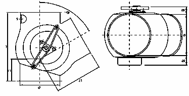 Other view of VALVE BRANCH DIVERTER DUCT 100MM ID