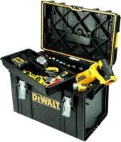 Other view of Tough Tool Case - Large - Polypropylene and TPE - 366 x 550 x 408 mm - 1-70-323 - DS400 - ToughSystem™ - DeWalt