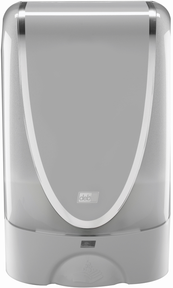 Other view of TouchFree Cleaner Dispenser - White & Chrome Border - 1.2 L - TF2WHI - Deb Stoko