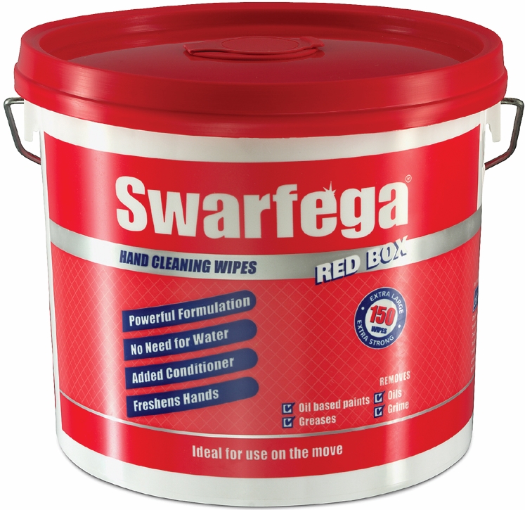 Other view of Heavy Duty Wipes - 150 Wipes - Bucket - Pleasant - 4/Case - 3135 - Swarfega® Red Box® - Deb Stoko