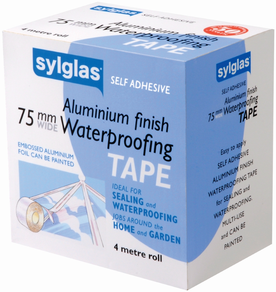 Other view of Aluminium Foil Tape - Waterproof - Aluminium - Silver - 100 mm x 4 m - Sylglas - Denso