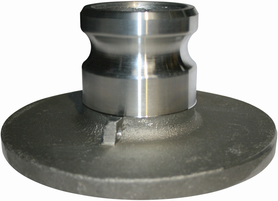 Other view of Dixon Flange Adaptor - Aluminium - Camlock 333 - Adaptor x Table D/E Flange - 150 mm - 600-LA-AL