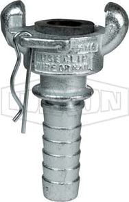 Other view of Dixon 2-Lug Coupling - Plated Steel - 3/4" - Hose - Global Air King™ - 1" - GAM6