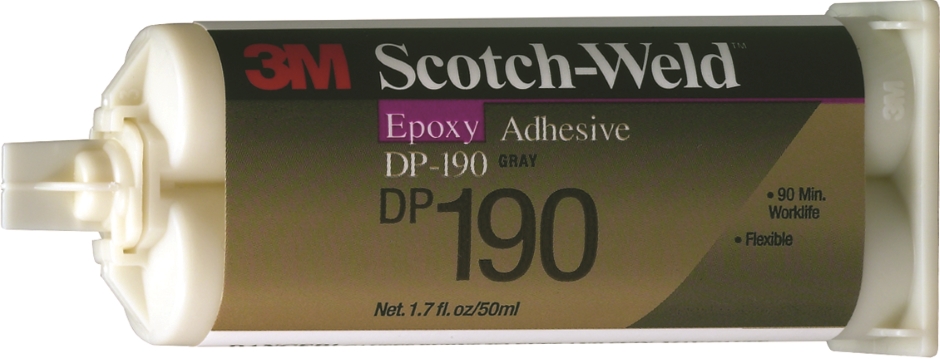 Other view of Scotch-Weld™ Epoxy Adhesive - 50 ml Cartridge - Grey - DP190 - 3M