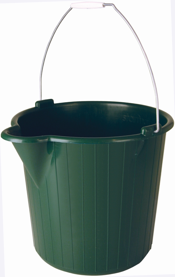 Other view of Super Bucket - Plastic - Green - 12 L - BK-012G - DuraClean® - Oates