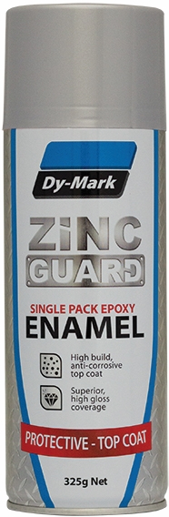 Other view of Epoxy Enamel Paint - 325 g Aerosol - Liquid - Gloss - White - Zinc Guard - 230732311 - Dy-Mark