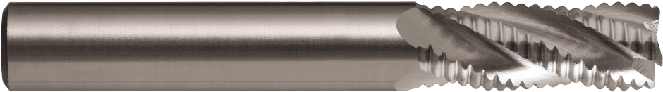 Other view of Roughing End Mill - Regular - 4-Flute - 45° Corner Chamfer - HSS Co.8 - Bright - 10 mm - R30 WN - E142 - Sutton Tools