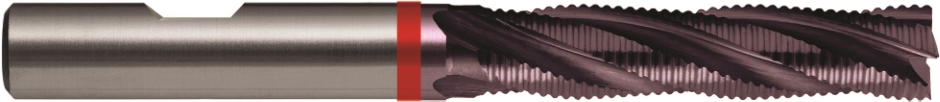 Other view of Roughing End Mill - SPM - 4 Flute - 45° Corner Chamfer - Type HR - R30 H - Long - 12 mm - E177 - Sutton Tools