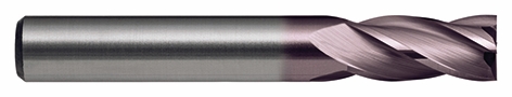 Other view of End Mill - Regular - 4-Flute - Square End - VHM - TiAlN - 5/16