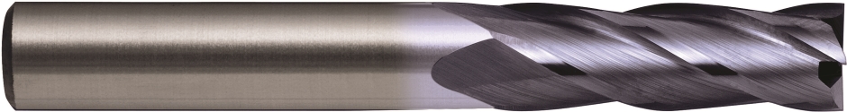 Other view of End Mill - Long - 4-Flute - Square End - VHM - TiAlN - 1/4" - R30 N - E340 - Tecline - Sutton Tools