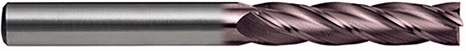 Other view of End Mill - Extra Long - 4-Flute - Square End - VHM - TiAlN - 3 mm - R30 N - E344 - Tecline - Sutton Tools