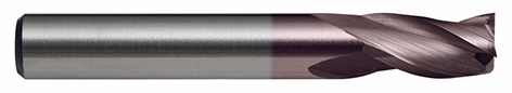 Other view of End Mill - Regular - 3-Flute - Square End - VHM - TiAlN - 18 mm - R30 N - E515 - Tecline - Sutton Tools