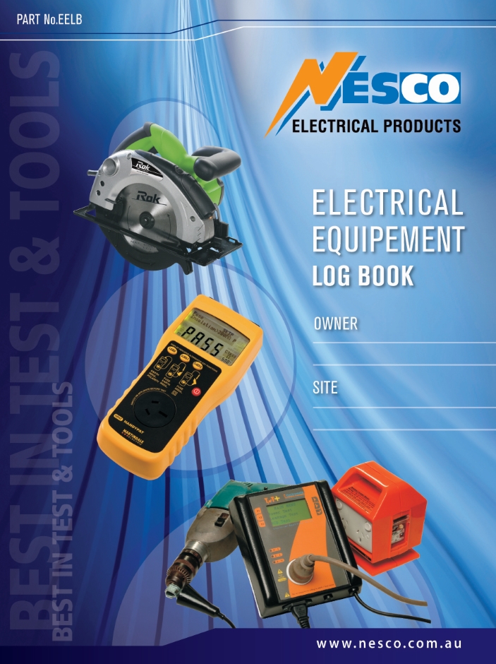 Other view of Nesco Electrical Equipment Log Book 100 Pages - ACPRO