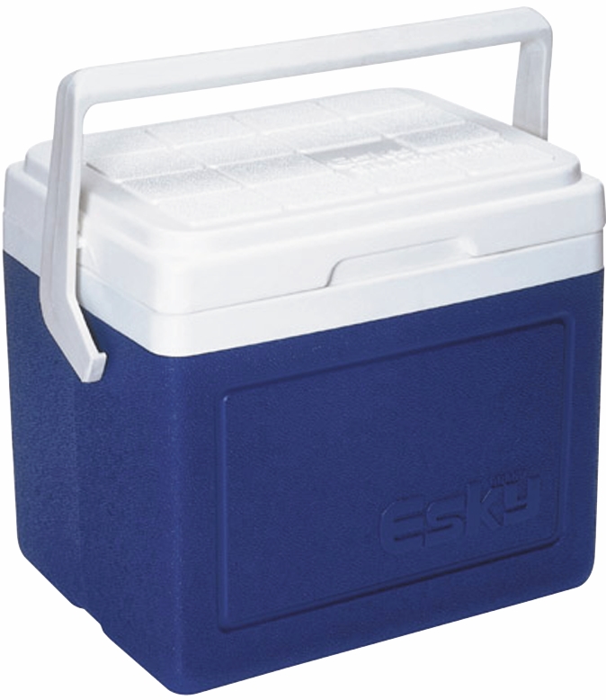 Other view of Hard Cooler - Plastic - Blue - 28.1 x 20.8 x 24 cm - 6 L - 20467 - Willow Ware - (2/Pack)