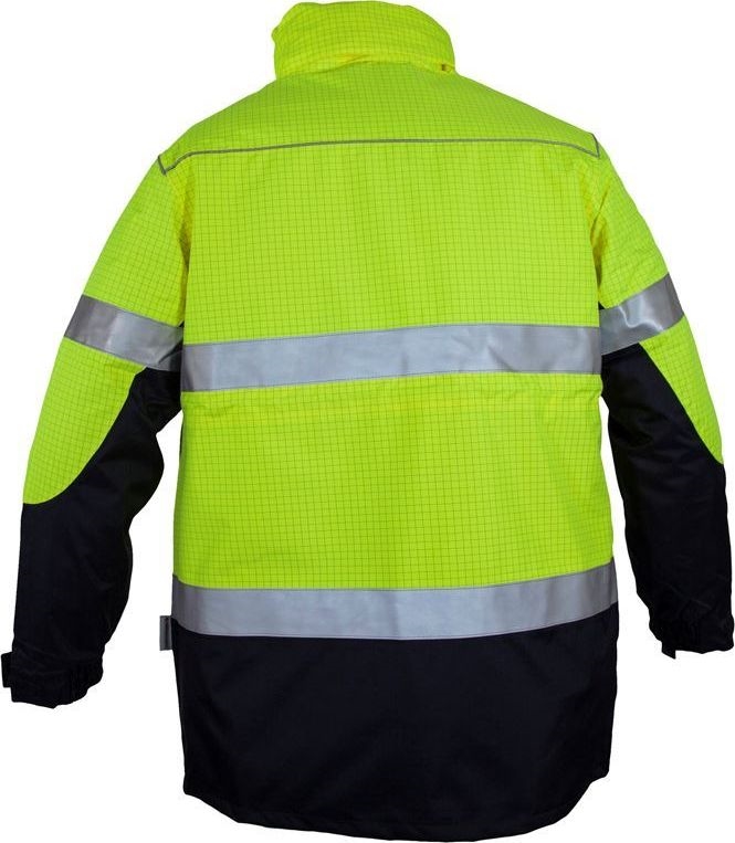 Other view of 4-In-1 Jacket With 3M FR Reflective Trim - Zetel® ZX FRAS - Yellow/Navy - 2X-Large - Z50 - Elliotts