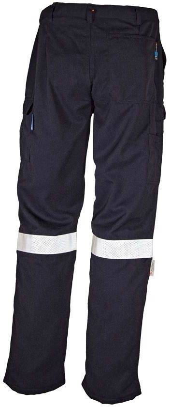 Other view of Cargo Trouser with Reflective Tape - Flame-Retardant - HRC 2 - Tecasafe Plus - Navy - 102S - TSTRS700NAT1 - Elliott