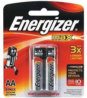 Other view of Energizer E91BP2T Battery - Max Alkaline - AA - Pack of 2