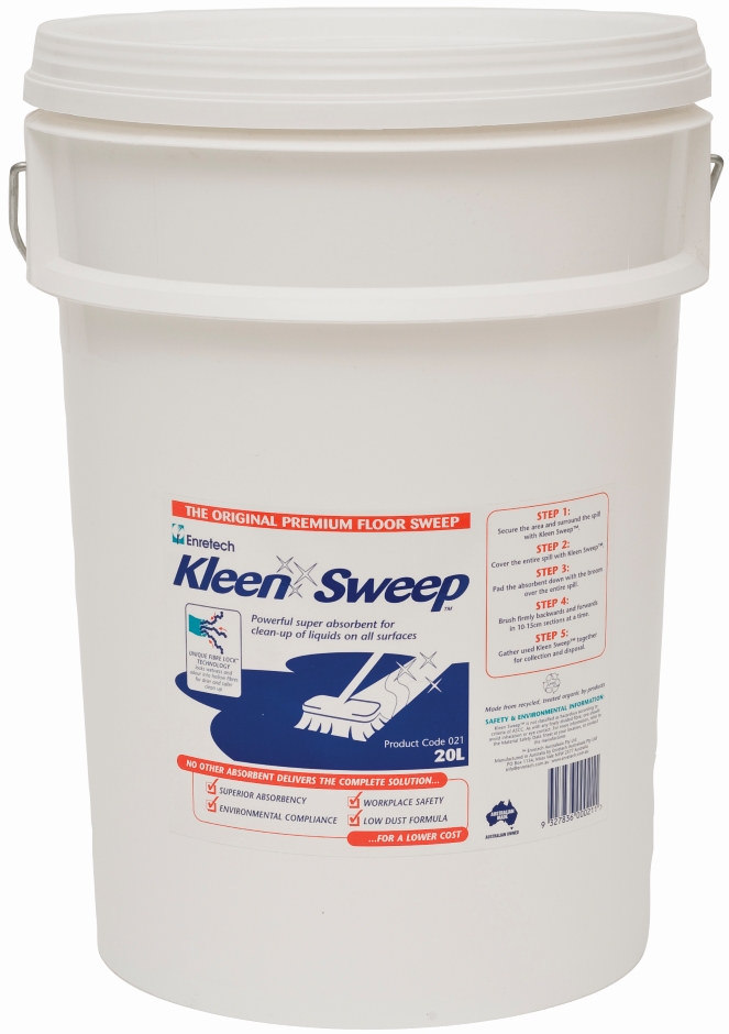 Other view of ABSORBENT KLEEN SWEEP ENRETECH 20L PAIL