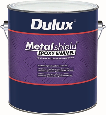 Other view of Epoxy Enamel Paint - Metalshield - Speciality - 4 L Can - Liquid - Gloss - True Red - 31A84472-4L - Dulux