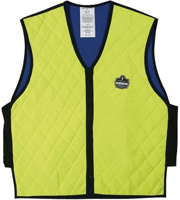 Other view of Ergodyne - Vest - Evaporative Cooling - 6665 - Chill-Its - Yellow - L - SQ12534