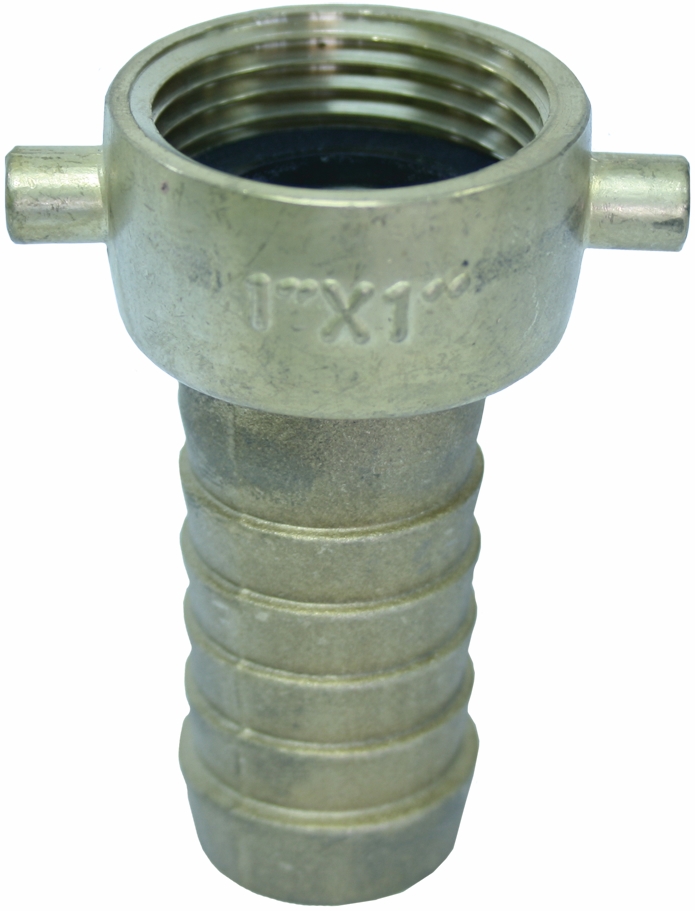 Other view of Dixon King™ Short Shank Nut & Tail - Female BSPP x Hose Tail - Brass - 40 mm x 32 mm - FBB150125A