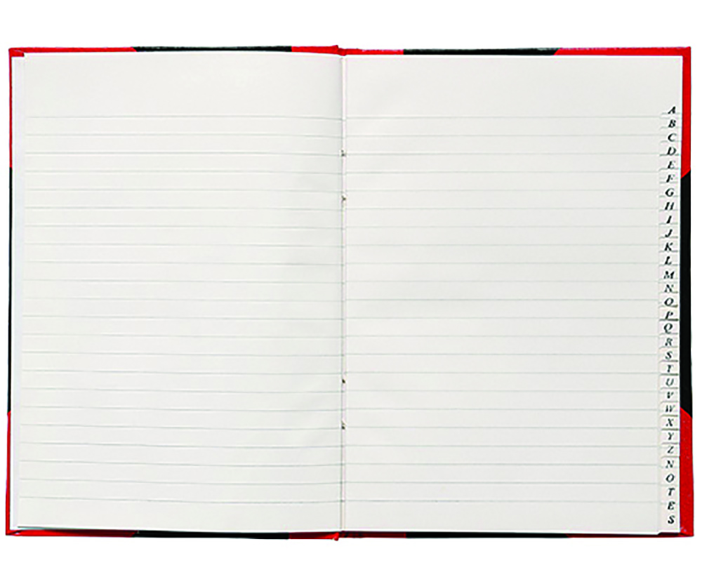 Other view of Cumberland - Red & Black Notebook Original  - A4 - Indexed 100 Leaf Ruled - FCA4100I