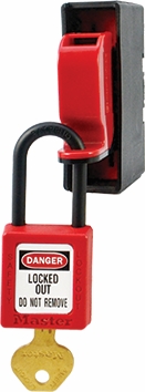 Other view of Fuse Blocker Lockout - Red - FL1 - Master Lock