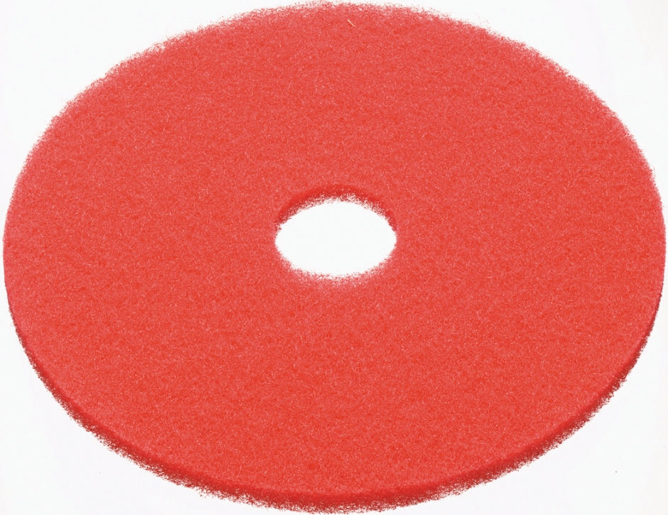 Other view of Low Speed Polishing Floor Pad - Polyester - Red - 400 mm - FP534-40 - Floormaster™ - Oates