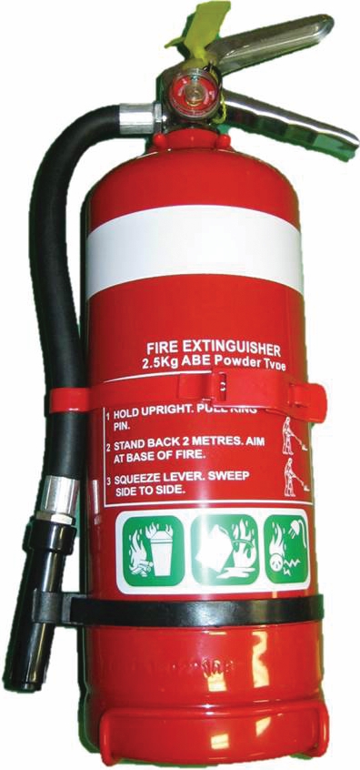 Other view of Fire Extinguisher - Dry Chemical Powder - 2.5 kg - 3A-40BE - 135 x 440 mm - 2.5ABE - Fireworld