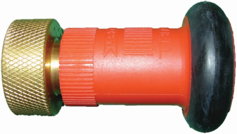 Other view of Hi Perform Jet Spray Fog Nozzle - High Density Plastic (Outer) Brass (Inner) - 19 mm - BSPF - NTPB1019 - Fireworld