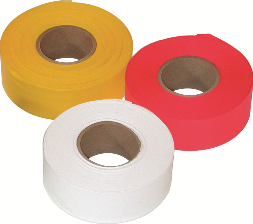 Other view of Flagging Tape - 25mm x 100m - White - Prosafe