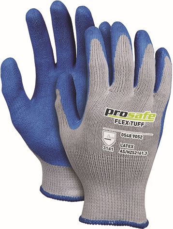 Other view of Prosafe Flex Tuff W9688 Cotton General Purpose Gloves - Blue S