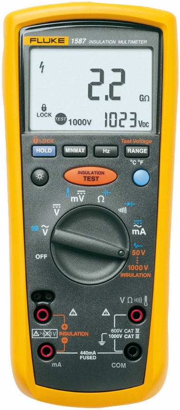 Other view of Insulation Digital Multimeter - 1000 VAC/DC - 400 mA - Fluke