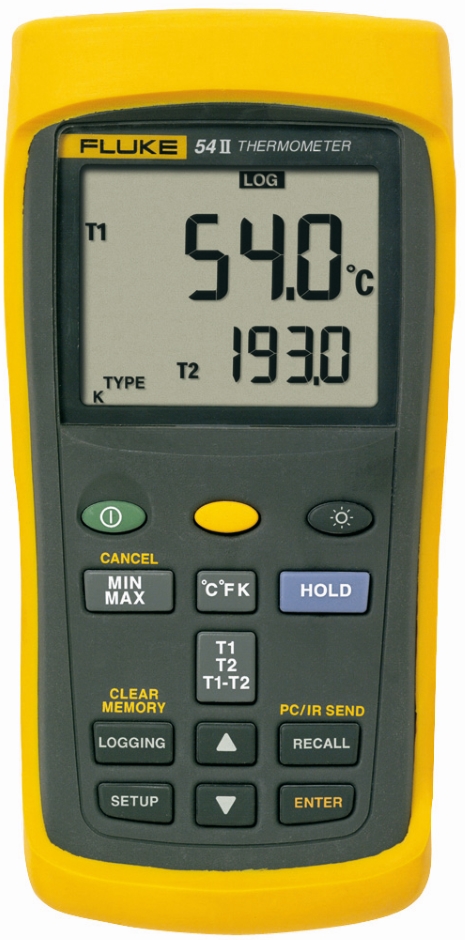 Other view of Dual Input Digital Thermometer - -10 to 50°C 40 to 60°C - Fluke