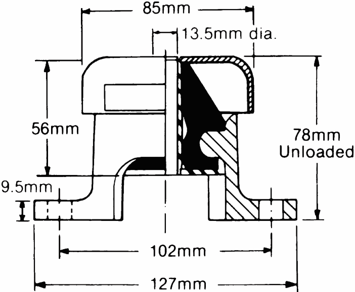 Other view of MOUNT PEDESTAL FRUSTEX FXCP