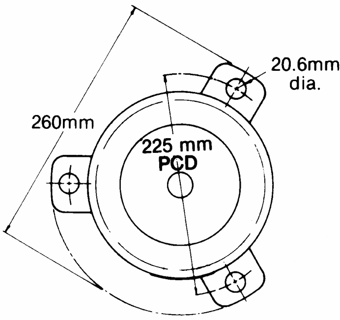 Other view of MOUNT PEDESTAL FRUSTEX FXDP