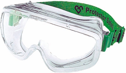 Other view of Ultra Wide Vision Chemical Goggles - Vented - Smoke PVC Frame - Smoke Polycarbonate Lens - A/F - GCV90:SM - Spectra Vu - Protector