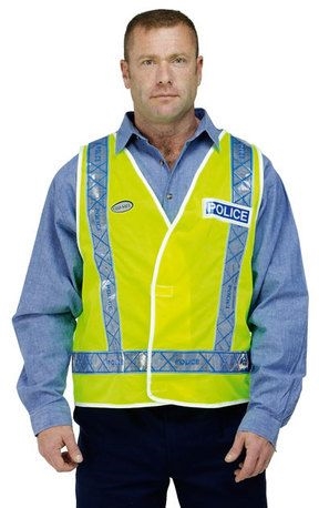 Other view of High-Visibility Safety Vest with Reflective Tape - Proban® - Orange - 2X-Large - VN68199/241 - Guardian Safety