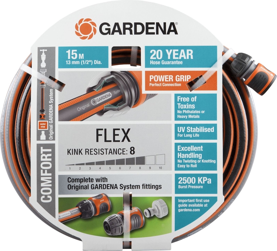 Other view of HOSE FITTED GARDENA FLEX 13MM X 15M