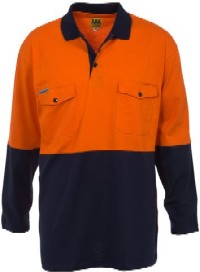 Other view of XAX APPAREL SHIRT POLO 171373 L/S COT ORNA M