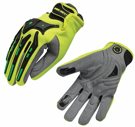 Other view of Cut Resistant Gloves - Kevlar - Yellow - 2X-Large - OF-614 - OilField - Mec Dex