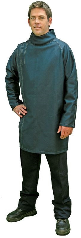 Other view of Welding Smock - 3/4 Length - Heavyweight Proban - X-Large - PP800264 - Guardian Safety