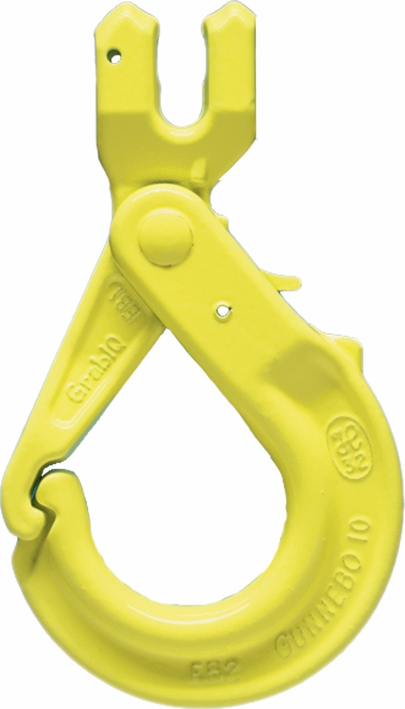 Other view of Bullivants Gunnebo Hook - Gbk - Grabiq - Grade 100 - Hi Vis Yellow - 10mm - 4t