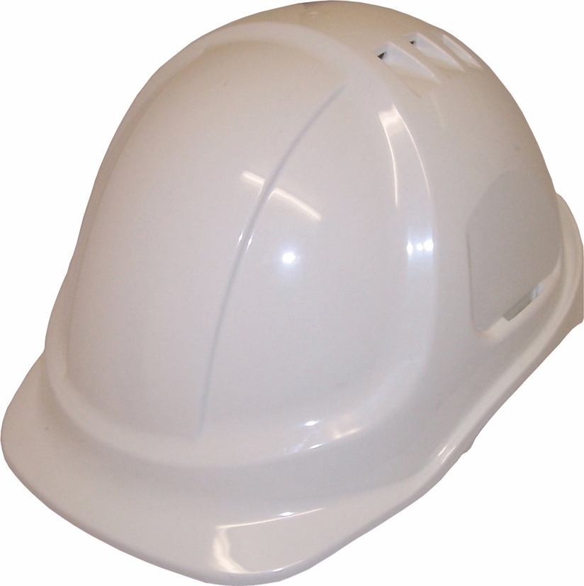 Other view of Safety Helmet - Vented - Injection Moulded ABS (Plastic) - White - 50 to 66 cm - BGC - B115 - HC600V - Protector