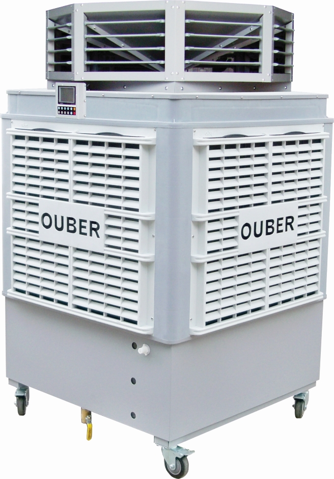 Other view of Ouber PACISD - Evaporative Cooler Mobile - 1.1kW Single Direction Supply Air 150m2 220-240V 300L Tank