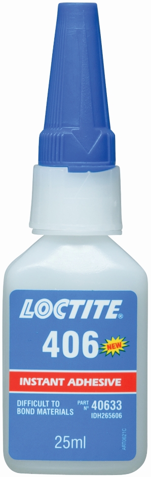 Other view of Loctite 406 - 265619 Instant Adhesive Low Viscosity - Rubbers & Plastics - 100ml